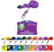 Quantum Leap Hidden Disability Lanyard Butterfly Awareness Badge Symbolising Change and Development. (Purple Butterfly Plain)