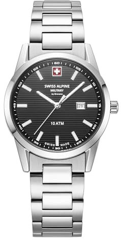 swiss alpine military Damen Uhr Analog Quarz 7767.1137SAM Edelstahl