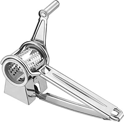 COLLBATH Käsereibe Mit Handkurbel Aus Küchenreibe Für Hartkäse Schokolade Nüsse Und Geeignet Für Zuhause Und Restaurant