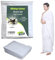 Ihram für Umrah-Männer, 100 % Baumwolle, Ehram für Umrah-Männer & Hadsch, bequem und hygienisch, natürliches Ahram für Umrah-Männer, Set mit 2 schweißabsorbierenden Handtüchern, leichte Umrah-Kleidung