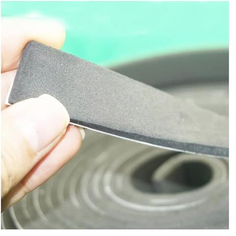 PXAMORTEL Ruban adhésif en Mousse, Ruban Isolant en Mousse Auto-adhésif, épaisseur 5 mm, Largeur 20 mm, Gris, 1 Rouleau