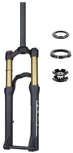 Forcella ammortizzata per bici BMX da 20 pollici, freno a disco MTB, attacco QR, tubo dritto HL da 9 mm, blocco manuale per mountain bike, escursione 100 mm, perno passante 100x15 mm, ultraleggera, 2