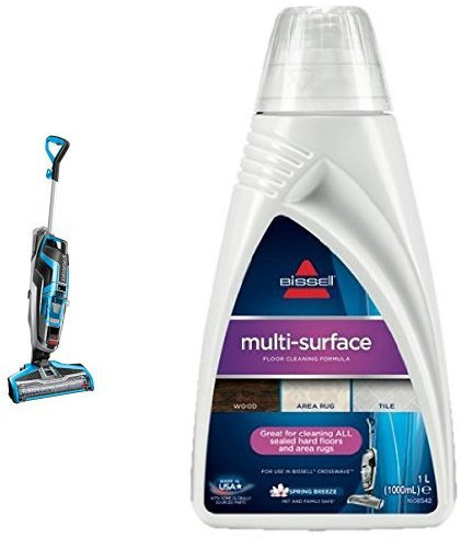 BISSELL Crosswave All-in-One Multi-Surface Cleaner with Floor Cleaning Solution Bundle
