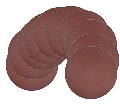 Hook/Loop Sanding Abrasive Discs Orbital Palm Sander 10PK 180mm P320 SIL353