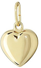 NKlaus 585 Gold gelbgold Herz Anhänger Ketten hochglanzpoliert 8,6x8,3mm Damen Mädchen 4759