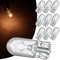 CORMAR LUCI DI POSIZIONE 10 PEZZI LAMPADE LAMPADINE TUTTO VETRO T 10 12V 5W T10 W5W