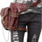 Segater™ Gothic Steampunk Gürteltasche, Männer Frauen Mehrzweck Taktische Drop Bein Arm Tasche Punk Sport Tactical Hip Bag Pack Taille Gürteltaschen Wanderrucksäcke Tasche