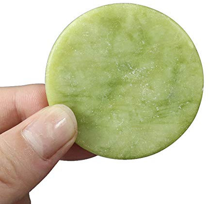 Aofocy Extension de cil rond support de support adhésif de pierre de jade rond