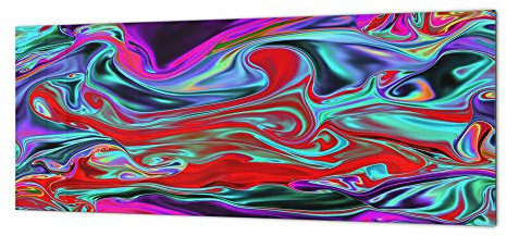 Concept Crystal Stylish glass backsplash - Photo glass upstand Fantasy&Sci-Fi Series BBS13: