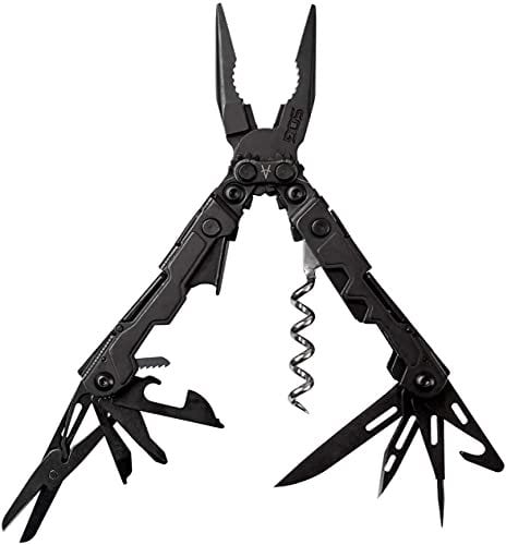 SOG Multi Tool PL1002-CP Stainless Steel POWERLITRE, 19 Tools