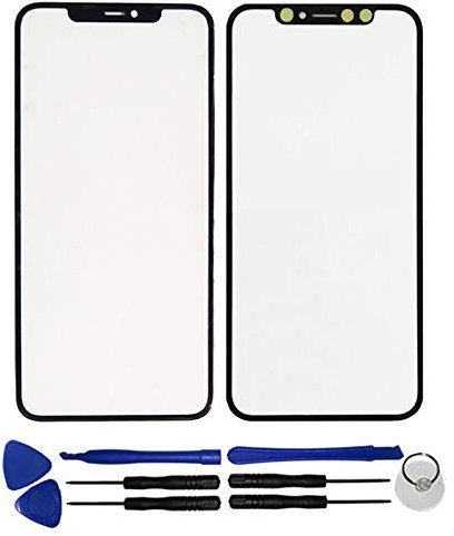 OYOG Replacement for iPhone 11 Pro Max 6.5 inch +OCA Touch Screen Front Outer Glass (No Digitizer LCD) Black