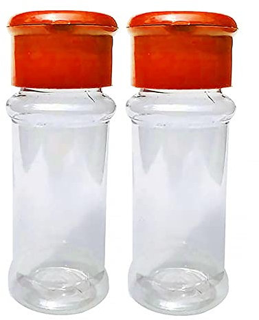 JJSCHMRC Salt and Pepper Shaker, Mini Camping Salt & Pepper Shakers, To Go Salt and Pepper Pots for Picnic Work Lunch Box Powder&Other Coarse Spices, 100ml Each(Green)