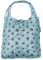 ECO CHIC Lightweight Foldable Reusable Shopping Bag Water Resistant Tote Bag (Bumble Bees Blue)