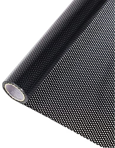 Window Films Perforated Mesh Window Film Self Adhesive Black Dotted One Way Film Privacy Glass Stickers for Home Office Decoration Window Film (Color : Black, Size : 90x200cm)