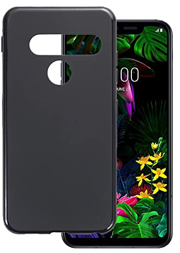 Schutzhülle für LG G8S ThinQ, ultradünn, Gel-Pudding weiche Silikon-Schutzhülle für LG G8S ThinQ 15,8 cm (6,2 Zoll) (schwarz)