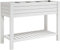vidaXL Jardinera Alta Polipropileno Blanco 110x45x79 cm