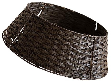 OFFSCH Falda De Árbol De Navidad Rustic Decorativa para Árboles Artificiales Base De Adorno para Fiestas y Reuniones para Interiores y Exteriores