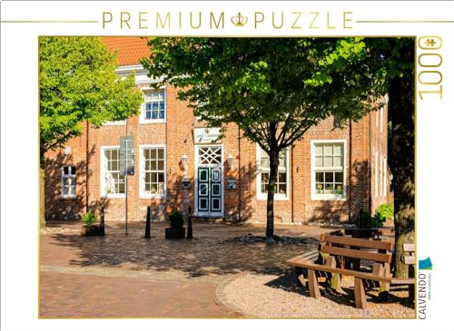 CALVENDO Puzzle Marktplatz Dornum | 1000 Teile Lege-Größe 64 x 48 cm Foto-Puzzle für glückliche Stunden