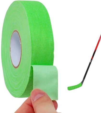 Cimown Hockey Tape,Hockeyschlägerband,Grünes Hockey-Band，25m × 25mm Selbstklebendes Griffband，Geeignet für Badminton-, Tennis- und Golfschläger