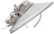 Seeberger Crinol Fascinator mit Federn Haarschmuck Kopfschmuck Anlasshut (One Size - grau)