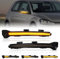 POPMOTORZ LED Spiegelblinker Schwarz mit Canbus Fehlerfrei für VW Golf 7 Golf 7.5 Golf 7 R-line Golf 7 GTI Golf Sportsvan E-Golf T-ouran 2, 2 Stücke