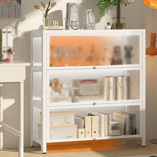 Vitrine pour Objets de Collection, boîtes de présentation en Verre, vitrine de Protection Anti-poussière, boîte de présentation, Transparente sur Trois côtés