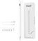 Penna Capacitiva per iPad (2018-2024), Ricarica Rapida, Sensibile all'Inclinazione & Stylus Pen, Compatibile con iPad 10/9/8/7/6, Mini 6/5, Air 4/3, Pro 11''/12,9''