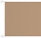 Senkrechtmarkise, Sonnenschutz Vertikalmarkise Seitenmarkise Markise Geeignet für Balkon Terrasse Garten Innenhof Taupe 140x420 cm Oxford-Gewebe
