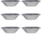 GVSS 6 Pièces Moule Pasteis de Nata 7 x 2 cm, Moule à Tartelette,Moule a Tartelette en Aluminium,Moule Tartelette Individuelle,Réutilisables,pour Muffins,Tartelettes,Puddings,Pâtisserie