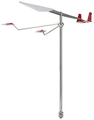 Marine-Wetterfahne, Windrichtungsanzeiger, 304 Edelstahl, für Boot, Segelyacht