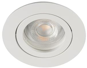 Kanlux Einbaustrahler DALLA - GX5,3/GU10-10W MAX - Aluminium - Ø82mm - IP20