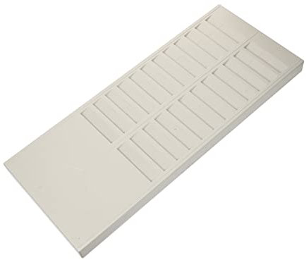 KALLORY 2 Stk anwesenheitsmaschinenkarte rahmenkarte Pierknödel einfacher Griff Kartenhalter für Zeiterfassung Zeiterfassungskartenhalter Anwesenheitsgerät hängender Anwesenheitsständer