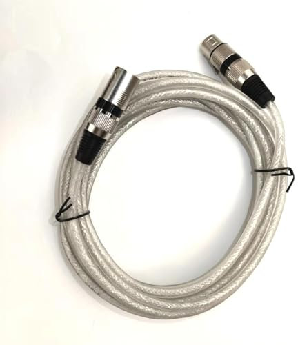 talomen XLR 6 m – Conexión de Audio Balanceada de 3 Pines Macho-Hembra para Micrófono, Mesa de Mezclas e Interfaz de Audio – Línea Profesional de Uso en Estudio y Podcast