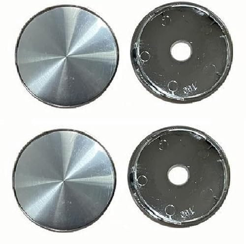 4 Stück Nabendeckel für VW Polo 9N 2001-2009, Felgendeckel Radkappen Wasserdicht Staubdicht Radzierblende Radnaben Abzeichenaufkleber,D