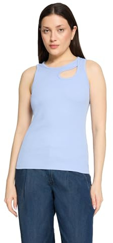 Cartoon Damen Basic-Top mit Rundhalsausschnitt