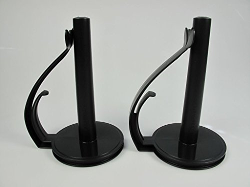 TUPPERWARE Küchenhelfer Halter Küchenrollen-Halter (2) Küchenrollenhalter schwarz P 22614