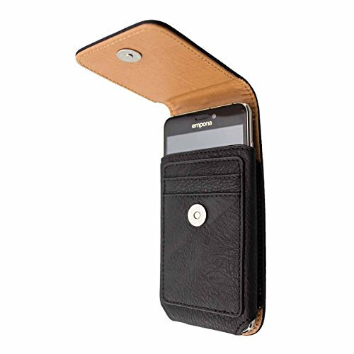 caseroxx Handy Tasche Outdoor Tasche für Emporia Smart2, mit drehbarem Gürtelclip in schwarz