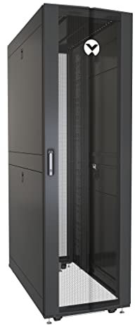 Vertiv VR3300 rack 42U Rack indipendenti Nero, Trasparente