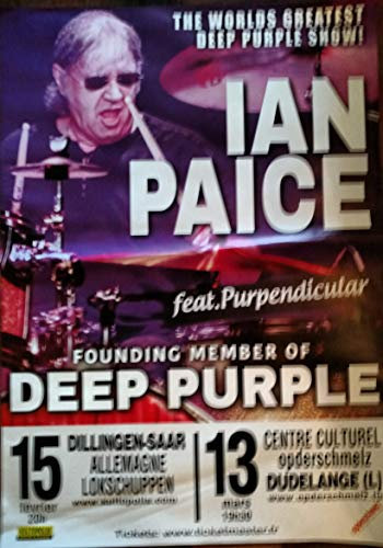 Plakat / Ian Paice/Deep Purple – 60 x 84 cm