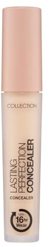 Collection Cosmetics Lasting Perfection Concealer, 16-Hour Wear, Long Lasting Concealer, Cashew