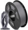 ANYCUBIC 1.75 mm PLA 3D-Druckerfilament, 3D Drucker PLA Filament 1kg 3D Filament, Filament 3d Druckmaterialien, Intelligente Identifikation, PLA Textur Grau