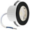 3w Mini LED Einbauleuchte Einbaustrahler Einbauspot Spot Schwarz 240 Lumen Schutzart IP54 Warmweiß