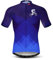 Herren-Fahrradtrikot, Oberteil, Bike-Shirt, kurzärmelig, durchgehender Reißverschluss, Größe 30:, XX-Large
