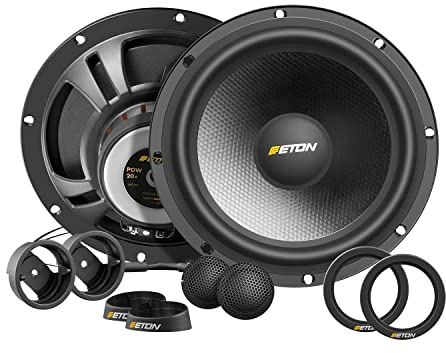 Mediadox 20cm/200mm Auto Front Lautsprecher/Boxen/Speaker Set von Eton (POW20+) kompatibel mit VW T5-2003-2015