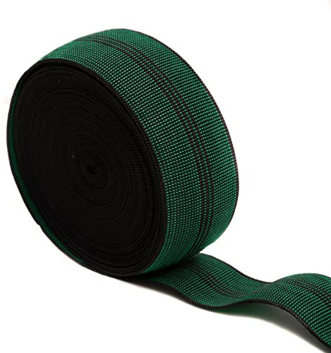 Tramatessile - Elastischer Gurt für Polsterungen - Breite 60 mm - Elastisches Band für Sofas und Sessel - Geeignet für Sitze und Rückenlehnen - 3-reihige elastische Gurte - Dehnbar bis zu 60%