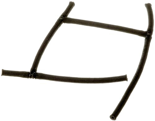 GATES MFL1238 Kraftstoffschlauch 1320920 4389-01238 438901238 schwarz | Kompatibel mit: FORD FOCUS I, FOCUS I Kasten/Kombi, FOCUS I Stufenheck, FOCUS I Turnier
