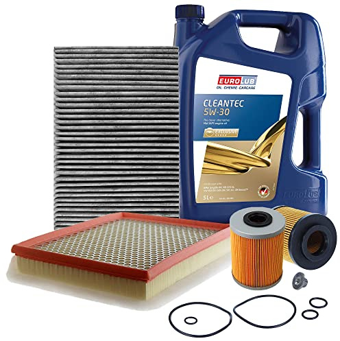 BESTPRICE ATP Inspektionspaket Filterset mit 1x Ölfilter, 1x Kraftstofffilter,