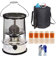 Petroleumofen Heizung,Tragbarer Petroleumheizung,Petroleumkocher Brenner Ohne Strom Innen,Petroleum Ofen Für Outdoor Camping Terrasse Zelte Wandern,Effizient/Rauchfrei,6L-White