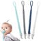 Confezione da 4 clip per ciuccio, clip per ciuccio senza BPA, per ragazzi, in cotone, per ciuccio intrecciato, per neonati, ragazze, essenziali, doccia per la dentizione del bambino