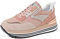 QUEEN HELENA Scarpe da Ginnastica Platform Sneakers Alte Plateau Casual Zeppa Leggere Donna X28-27 (X28-29 Rosa, Numeric_38)